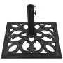 Base de sombrilla de hierro fundido negro 47x47x33 cm de , Bases para sombrillas - Ref: Foro24-317764, Precio: 66,76 €, Descu...