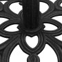 Base de sombrilla de hierro fundido negro 47x47x33 cm de , Bases para sombrillas - Ref: Foro24-317764, Precio: 74,26 €, Descu...