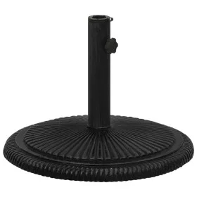 Base de sombrilla de hierro fundido negro 45x45x30 cm de , Bases para sombrillas - Ref: Foro24-317772, Precio: 66,74 €, Descu...