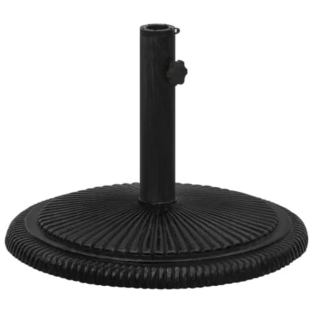Base de sombrilla de hierro fundido negro 45x45x30 cm de , Bases para sombrillas - Ref: Foro24-317772, Precio: 66,74 €, Descu...