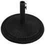 Base de sombrilla de hierro fundido negro 45x45x30 cm de , Bases para sombrillas - Ref: Foro24-317772, Precio: 66,74 €, Descu...