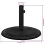 Base de sombrilla de hierro fundido negro 45x45x30 cm de , Bases para sombrillas - Ref: Foro24-317772, Precio: 68,05 €, Descu...