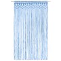 Cortina de macramé algodón azul 140x240 cm de , Cortinas y visillos - Ref: Foro24-323988, Precio: 42,56 €, Descuento: %