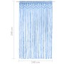 Cortina de macramé algodón azul 140x240 cm de , Cortinas y visillos - Ref: Foro24-323988, Precio: 42,56 €, Descuento: %