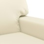 Juego de sofás 2 piezas cuero sintético color crema de , Sofás - Ref: Foro24-3201915, Precio: 459,30 €, Descuento: %