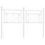 Kopfteil aus weißem Metall, 160 cm von , Kopf- und Fußteile - Ref: Foro24-374423, Preis: 44,92 €, Rabatt: %