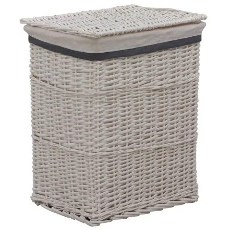 Cesto de la ropa sucia de sauce blanco de vidaXL, Cestas para ropa - Ref: Foro24-286978, Precio: 88,39 €, Descuento: %