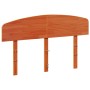 Cabecero de cama madera maciza de pino marrón cera 135 cm de , Cabeceros y pies de cama - Ref: Foro24-842509, Precio: 49,31 €...