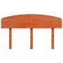 Cabecero de cama madera maciza de pino marrón cera 135 cm de , Cabeceros y pies de cama - Ref: Foro24-842509, Precio: 49,31 €...