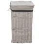 Cesto de la ropa sucia de sauce blanco de vidaXL, Cestas para ropa - Ref: Foro24-286978, Precio: 90,00 €, Descuento: %