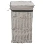 Cesto de la ropa sucia de sauce blanco de vidaXL, Cestas para ropa - Ref: Foro24-286978, Precio: 88,39 €, Descuento: %