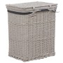 Cesto de la ropa sucia de sauce blanco de vidaXL, Cestas para ropa - Ref: Foro24-286978, Precio: 90,00 €, Descuento: %