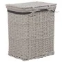 Cesto de la ropa sucia de sauce blanco de vidaXL, Cestas para ropa - Ref: Foro24-286978, Precio: 88,39 €, Descuento: %