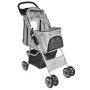 Cochecito plegable para mascotas perro/gato gris de vidaXL, Cochecitos para mascotas - Ref: Foro24-170910, Precio: 89,01 €, D...