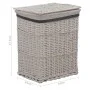 Cesto de la ropa sucia de sauce blanco de vidaXL, Cestas para ropa - Ref: Foro24-286978, Precio: 88,39 €, Descuento: %