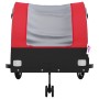 Remolque para bicicleta hierro negro y rojo 45 kg de , Remolques para bicicletas - Ref: Foro24-94153, Precio: 103,49 €, Descu...