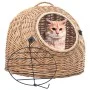 Natural willow cat carrier 45x35x35 cm by vidaXL, Pet carriers and boxes - Ref: Foro24-170907, Price: 66,76 €, Discount: %