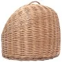Natural willow cat carrier 45x35x35 cm by vidaXL, Pet carriers and boxes - Ref: Foro24-170907, Price: 66,76 €, Discount: %