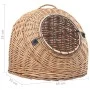 Natural willow cat carrier 45x35x35 cm by vidaXL, Pet carriers and boxes - Ref: Foro24-170907, Price: 66,76 €, Discount: %