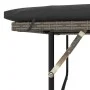 Garden sofa with cushions 2 seater gray synthetic rattan by , Outdoor sofas - Ref: Foro24-365134, Price: 280,71 €, Discount: %