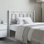Cabecero de metal blanco 100 cm de , Cabeceros y pies de cama - Ref: Foro24-374319, Precio: 32,44 €, Descuento: %