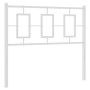 Cabecero de metal blanco 100 cm de , Cabeceros y pies de cama - Ref: Foro24-374319, Precio: 32,44 €, Descuento: %