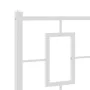 Kopfteil aus weißem Metall, 100 cm von , Kopf- und Fußteile - Ref: Foro24-374319, Preis: 32,00 €, Rabatt: %