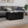 Mesa de centro con luces LED negro 90x50x40 cm de , Mesas de centro - Ref: Foro24-839876, Precio: 67,91 €, Descuento: %