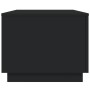 Mesa de centro con luces LED negro 90x50x40 cm de , Mesas de centro - Ref: Foro24-839876, Precio: 67,91 €, Descuento: %