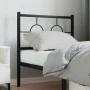 Kopfteil aus schwarzem Metall, 75 cm von , Kopf- und Fußteile - Ref: Foro24-376252, Preis: 30,77 €, Rabatt: %