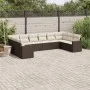 10-piece garden sofa set and brown synthetic rattan cushions by , Modular outdoor sofas - Ref: Foro24-3251810, Price: 626,55 ...