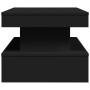 Mesa de centro con luces LED negro 90x50x40 cm de , Mesas de centro - Ref: Foro24-839848, Precio: 73,82 €, Descuento: %