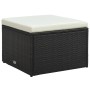 Set muebles de jardín y cojines 4 piezas ratán sintético marrón de vidaXL, Sofás de exterior - Ref: Foro24-47810, Precio: 416...