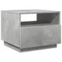 Mesa de centro con luces LED gris hormigón 50x49x40 cm de , Mesas de centro - Ref: Foro24-839829, Precio: 58,82 €, Descuento: %