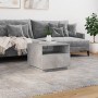 Mesa de centro con luces LED gris hormigón 50x49x40 cm de , Mesas de centro - Ref: Foro24-839829, Precio: 54,72 €, Descuento: %