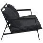 Set muebles de jardín con cojines 4 pzas aluminio gris oscuro de vidaXL, Conjuntos de jardín - Ref: Foro24-47818, Precio: 701...