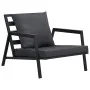 Set muebles de jardín con cojines 4 pzas aluminio gris oscuro de vidaXL, Conjuntos de jardín - Ref: Foro24-47818, Precio: 690...