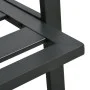 Set muebles de jardín con cojines 4 pzas aluminio gris oscuro de vidaXL, Conjuntos de jardín - Ref: Foro24-47818, Precio: 690...