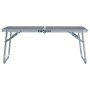 Mesa de camping plegable aluminio gris 60x40 cm de vidaXL, Mobiliario de camping - Ref: Foro24-48187, Precio: 28,10 €, Descue...