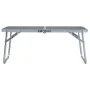 Mesa de camping plegable aluminio gris 60x40 cm de vidaXL, Mobiliario de camping - Ref: Foro24-48187, Precio: 26,93 €, Descue...