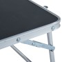 Mesa de camping plegable aluminio gris 60x40 cm de vidaXL, Mobiliario de camping - Ref: Foro24-48187, Precio: 28,10 €, Descue...