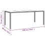 Set de comedor de jardín 7 pzas y cojines ratán sintético negro de , Conjuntos de jardín - Ref: Foro24-3277517, Precio: 908,7...