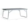 Mesa de camping plegable aluminio gris 60x40 cm de vidaXL, Mobiliario de camping - Ref: Foro24-48187, Precio: 26,93 €, Descue...