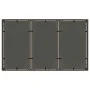 Garden table glass surface PE rattan brown 150x90x75cm by , Garden tables - Ref: Foro24-365534, Price: 172,97 €, Discount: %