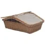 Cesta para leña con asas sauce marrón 61,5x46,5x58 cm de vidaXL, Bolsas y soportes de leña - Ref: Foro24-286989, Precio: 61,6...