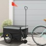 Remolque para bicicleta hierro negro y gris 45 kg de , Remolques para bicicletas - Ref: Foro24-94105, Precio: 93,75 €, Descue...