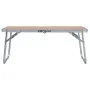 Mesa de camping plegable aluminio marrón 60x40 cm de vidaXL, Mobiliario de camping - Ref: Foro24-48186, Precio: 26,20 €, Desc...