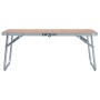 Mesa de camping plegable aluminio marrón 60x40 cm de vidaXL, Mobiliario de camping - Ref: Foro24-48186, Precio: 26,74 €, Desc...