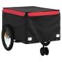 Remolque para bicicleta hierro negro y rojo 45 kg de , Remolques para bicicletas - Ref: Foro24-94111, Precio: 98,53 €, Descue...