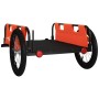 Remolque para bicicletas hierro y tela Oxford naranja de , Remolques para bicicletas - Ref: Foro24-94187, Precio: 84,29 €, De...